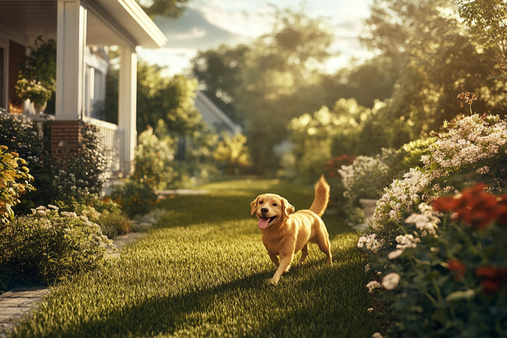 safe pet gardening